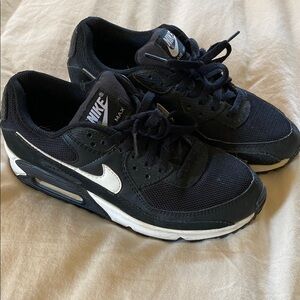 Nike Air Max Black and White Shoes